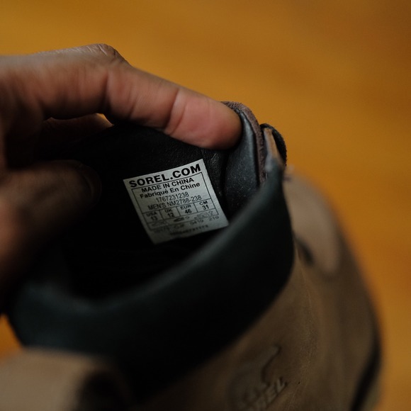 Sorel Waterproof Moc Toe Leather Chukka Boots Brown Lug Sole Mens 13 Outdoors - Picture 9 of 9